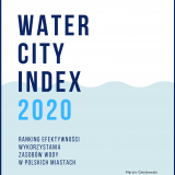 Okładka raportu Water City Index 2020